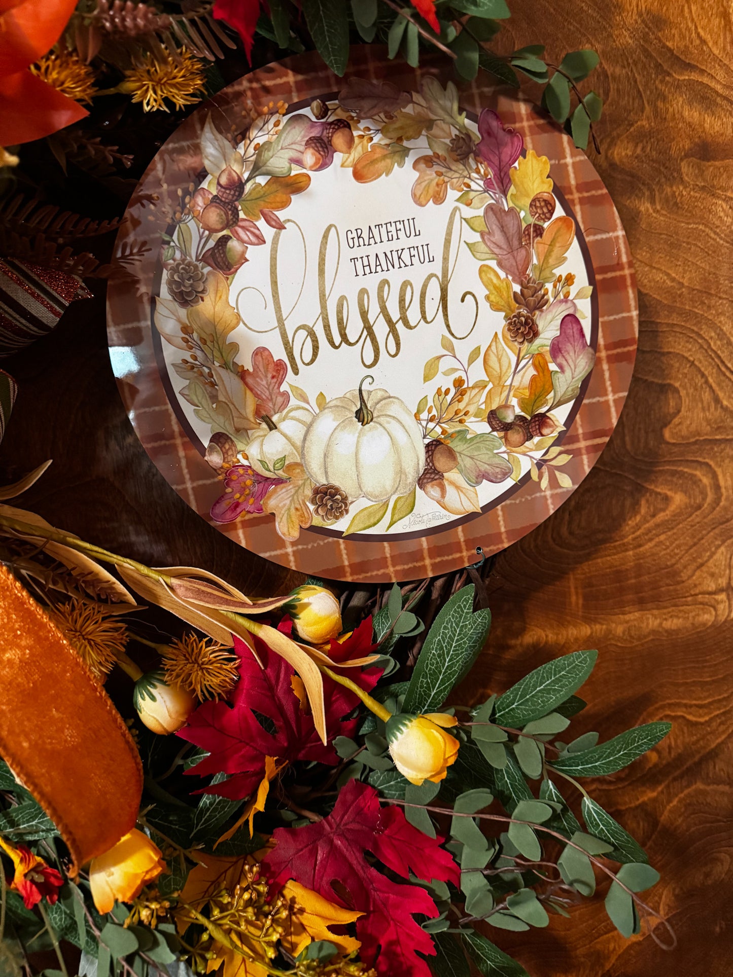 π Handmade Autumn Wreath π