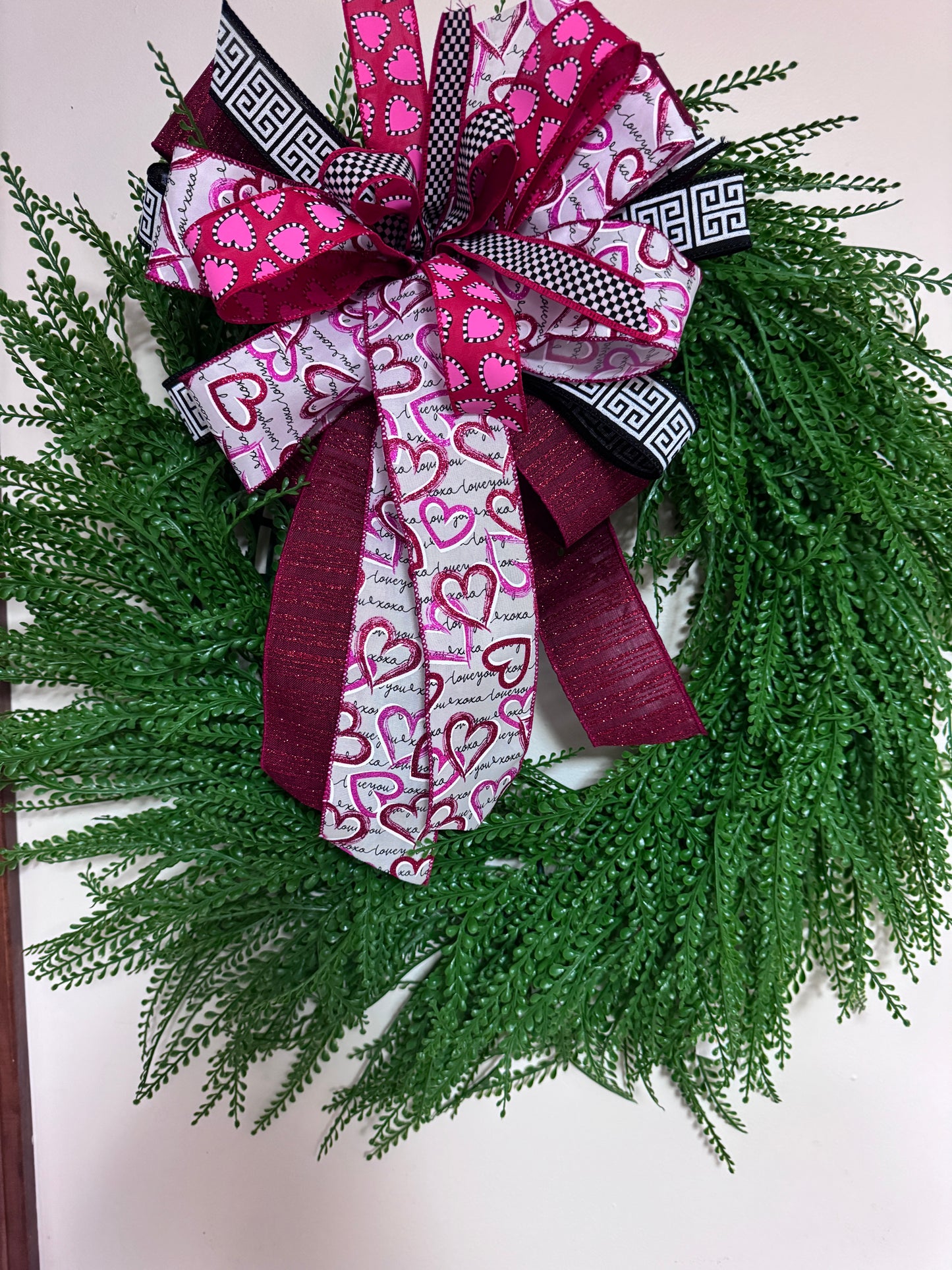 Luxe Greenery Wreath Base | Interchangeable Seasonal Decor
Bow sold separately