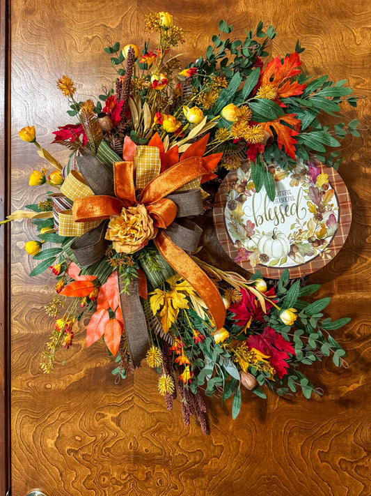 🍁 Handmade Autumn Wreath 🍁