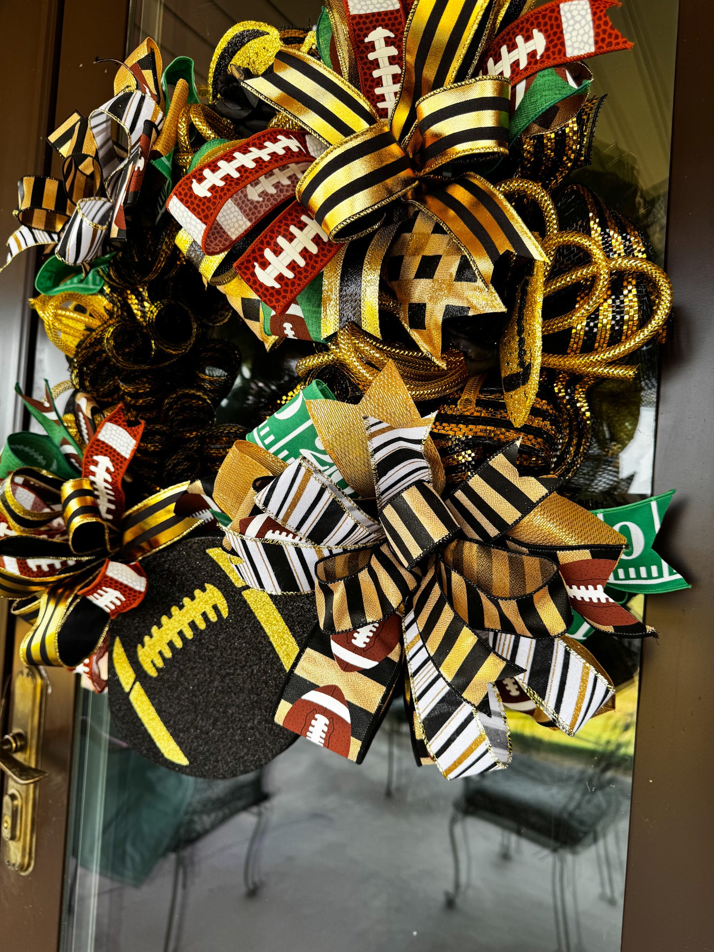 🏈 Dresden Lions Football Wreath – Show Your Team Spirit in Style!